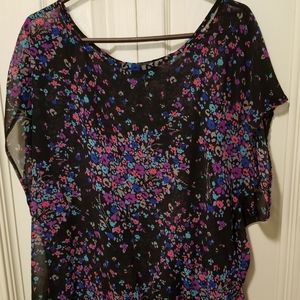 Forever 21 sheer womens shirt.